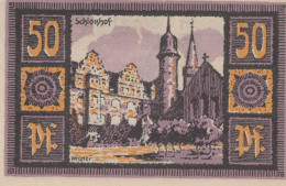 50 PFENNIG 1921 Stadt MERSEBURG Saxony DEUTSCHLAND Notgeld Banknote #PG234 - [11] Emissions Locales