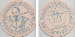 5001033 Bierdeckel Rund - Hofbräuhaus München - Wilhelm V. - Sous-bocks