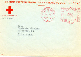 SUISSE.1942. SERVICE CIVIL POLONAIS.AGENCE PRISONNIERS DE GUERRE GENEVE .CORRESPONDANCE - Postmark Collection