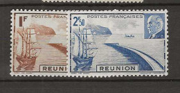 1941 MNH Réunion Yvert 178-89 Postfris** - Nuevos