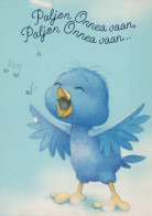 UCCELLO Animale Vintage Cartolina CPSM #PAN190.IT - Oiseaux