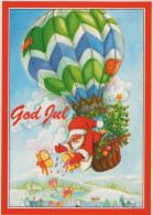 BABBO NATALE Natale Vintage Cartolina CPSM #PAJ958.IT - Kerstman