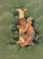 ANGELO Buon Anno Natale Vintage Cartolina CPSM #PAJ153.IT - Anges