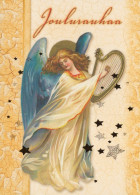 ANGELO Buon Anno Natale Vintage Cartolina CPSM #PAH708.IT - Angels