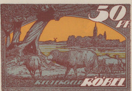 50 PFENNIG 1922 Stadt RoBEL Mecklenburg-Schwerin UNC DEUTSCHLAND Notgeld #PI934 - Lokale Ausgaben