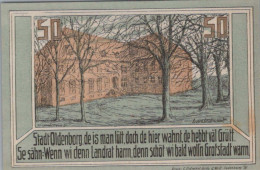 50 PFENNIG 1922 Stadt OLDENBURG IN HOLSTEIN Schleswig-Holstein DEUTSCHLAND #PF429 - Lokale Ausgaben