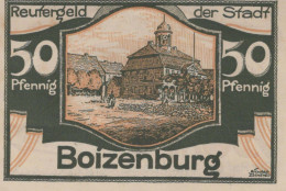 50 PFENNIG 1922 Stadt BOIZENBURG Mecklenburg-Schwerin UNC DEUTSCHLAND #PA252 - [11] Local Banknote Issues