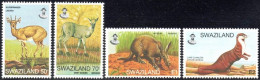 Swaziland - 1997 Mammals Set (**) # SG 674-677 - Swaziland (1968-...)