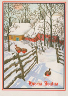 VOGEL Tier Vintage Ansichtskarte Postkarte CPSM #PAM878.DE - Vogels
