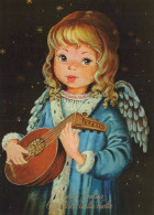ENGEL WEIHNACHTSFERIEN Feiern & Feste Vintage Ansichtskarte Postkarte CPSM #PAJ024.DE - Angels