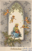 ENGEL WEIHNACHTSFERIEN Vintage Ansichtskarte Postkarte CPSMPF #PAG765.DE - Angels