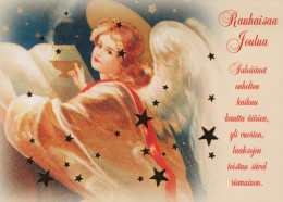 ENGEL WEIHNACHTSFERIEN Feiern & Feste Vintage Ansichtskarte Postkarte CPSM #PAH076.DE - Angels