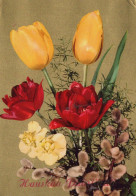 FLORES Vintage Tarjeta Postal CPSM #PAR082.ES - Flowers