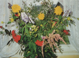 FLORES Vintage Tarjeta Postal CPSM #PAR684.ES - Flowers