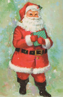 PAPÁ NOEL NAVIDAD Fiesta Vintage Tarjeta Postal CPSM #PAJ675.ES - Santa Claus