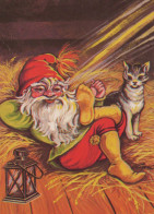 WEIHNACHTSMANN SANTA CLAUS Neujahr Weihnachten Vintage Ansichtskarte Postkarte CPSM #PBL254.DE - Santa Claus