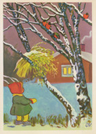 KINDER Szene Landschaft Vintage Ansichtskarte Postkarte CPSM #PBB461.DE - Scènes & Paysages