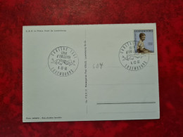 LETTRE / CARTE Luxembourg 1961 CARITAS PRINCE HENRI  FDC - Sonstige & Ohne Zuordnung