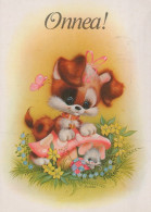 CHIEN Animaux Vintage Carte Postale CPSM #PAN960.FR - Hunde