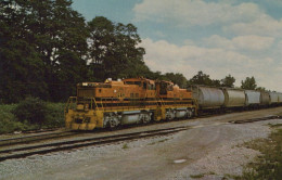 Transport FERROVIAIRE Vintage Carte Postale CPSMF #PAA411.FR - Trains