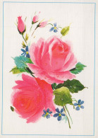 FLORES Vintage Tarjeta Postal CPSM #PBZ452.ES - Flowers