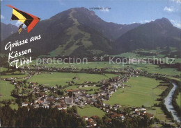 71892711 Koessen Tirol Panorama Erholungsort Mit Unterberg Kaisergebirge Drachen - Altri & Non Classificati