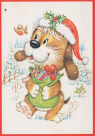 PERRO Animales Vintage Tarjeta Postal CPSM #PBQ520.ES - Cani