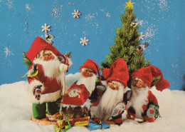 Feliz Año Navidad GNOMO Vintage Tarjeta Postal CPSM #PBL843.ES - Nieuwjaar