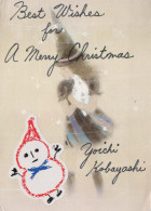 Feliz Año Navidad Vintage Tarjeta Postal CPSM #PBB271.ES - Nieuwjaar