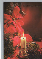 Feliz Año Navidad VELA Vintage Tarjeta Postal CPSM #PBA363.ES - Nouvel An