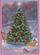 Happy New Year Christmas Vintage Postcard CPSM #PAV212.GB - Neujahr