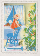 Happy New Year Christmas CHILDREN Vintage Postcard CPSM #PAU142.GB - Neujahr