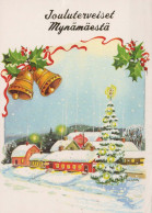 Happy New Year Christmas BELL Vintage Postcard CPSM #PAT458.GB - Neujahr