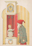 Happy New Year Christmas Vintage Postcard CPSM #PAT888.GB - Neujahr