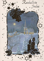 Happy New Year Christmas Vintage Postcard CPSM #PAT209.GB - Neujahr
