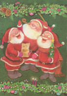 SANTA CLAUS CHRISTMAS Holidays Vintage Postcard CPSM #PAK089.GB - Kerstman