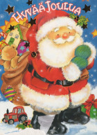 SANTA CLAUS CHRISTMAS Holidays Vintage Postcard CPSM #PAJ538.GB - Santa Claus