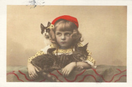 ENFANTS Portrait Vintage Carte Postale CPSMPF #PKG857.FR - Abbildungen