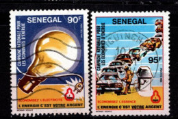 - SENEGAL - 1983 - YT N° 589 / 590 - Oblitérés - Energies - Sénégal (1960-...)