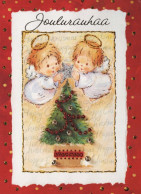 ANGE Noël Vintage Carte Postale CPSM #PBP366.FR - Anges