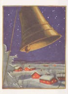 Bonne Année Noël Vintage Carte Postale CPSM #PBN432.FR - Neujahr