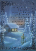 Bonne Année Noël Vintage Carte Postale CPSM Unposted #PBA485.FR - Nouvel An