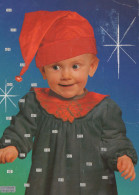 Bonne Année Noël ENFANTS Vintage Carte Postale CPSM #PAY716.FR - Nouvel An