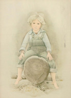CHILDREN Portrait Vintage Postcard CPSM #PBV042.GB - Portretten