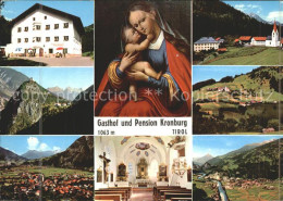 71892591 Kronburg Tirol Gasthof Pension Gnadenbild Wallfahrtskirche Alpenpanoram - Andere & Zonder Classificatie