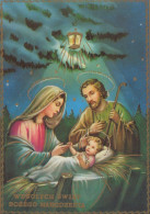 Virgen Mary Madonna Baby JESUS Christmas Religion Vintage Postcard CPSM #PBB908.GB - Virgen Mary & Madonnas
