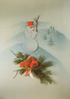 Happy New Year Christmas Vintage Postcard CPSM #PBA862.GB - Nouvel An