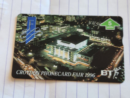 United Kingdom-(BTG-687)-TCCFE-Croydon Fair 1996-(684)-(605D30355)(tirage-1.500)-cataloge-7.00£-mint - BT General Issues