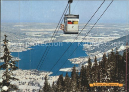 71892573 Tegernsee Winterpanorama Blick Vom Wallberg Auf Bad Wiessee Rottach Gmu - Tegernsee