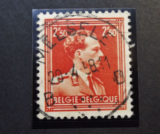 Belgie Belgique - 1951-  OPB/COB  N° 886  - 2 Fr 50  - Obl.  - Melsele - 1958 - Usati